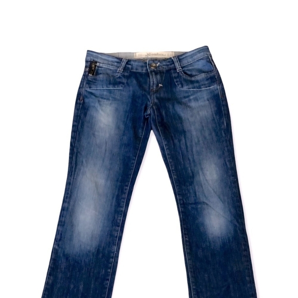 Denim Blue Jeans Oxbow Slim Jeans Men’s Cotton Jeans - Picture 6 of 8